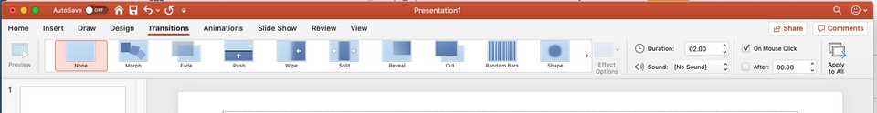 Powerpoint Transitions