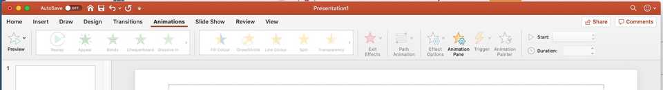 Powerpoint Animations